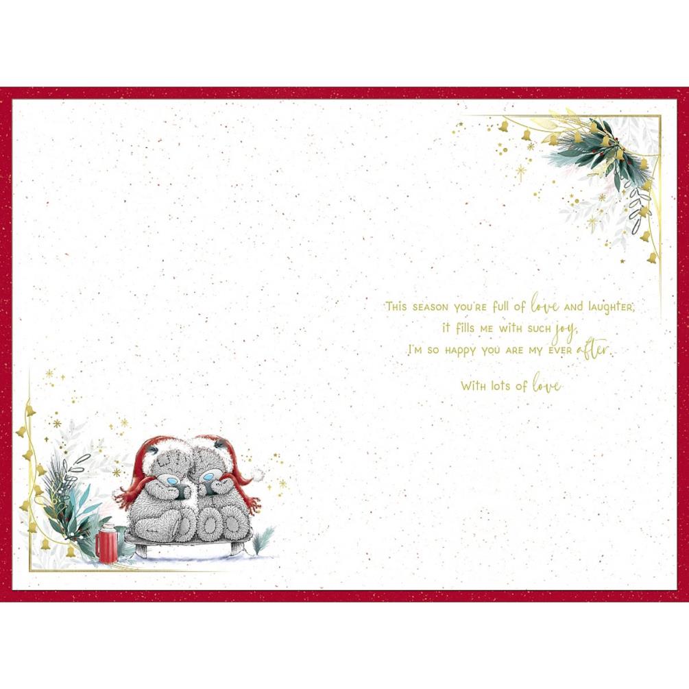 Wonderful Husband Verse Me to You Bear Christmas Card Extra Image 1